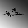 Aberto Design Bird On The Branch 08 - Negro